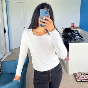 Plain White Sweater from Aeropostale - no stains/almost new condition